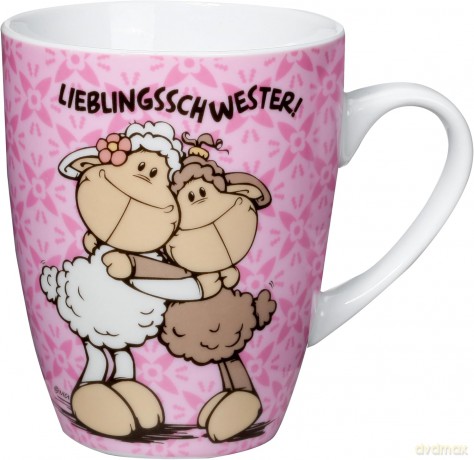 NICI Kubek LIEBLINGSSCHWESTER! porcelain 310 ml