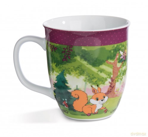 NICI Kubek Magical Forest 360ml porcelain