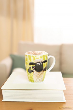 NICI Kubek Shaun the owca GREEN IS COOL 310ml
