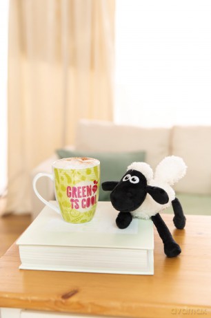NICI Kubek Shaun the owca GREEN IS COOL 310ml