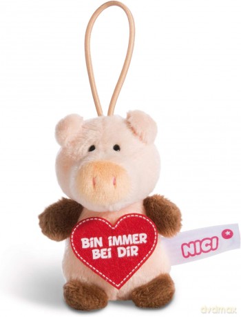 NICI zawieszka Świnia Bin immer bei dir 8 cm
