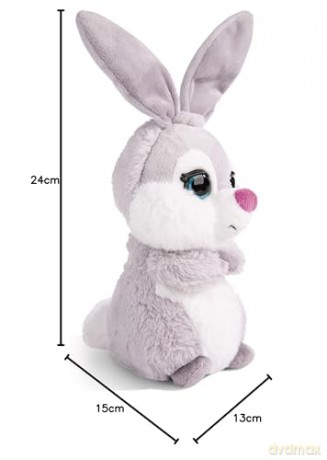 NICI Miękka zabawka królik Fynn Fluffy 24 cm sitting