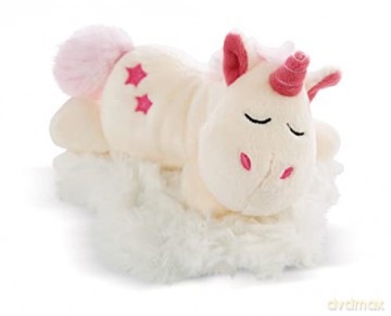 NICI Miękka zabawka śpiący jednorożec Theodor 16 cm leżący