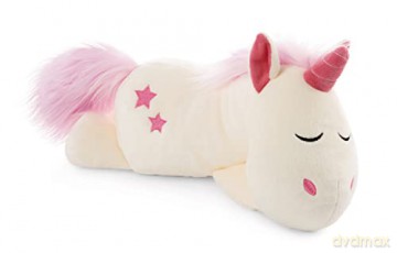 NICI Miękka zabawka śpiący jednorożec Theodor 36 cm leżący
