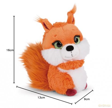NICI Miękka zabawka wiewiórka Coleen Cuddly 16 cm sitting