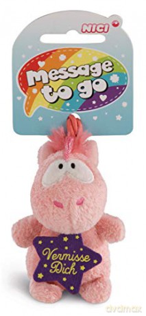 NICI zawieszka Jednorożec Merry Heart Vermisse Dich 8 cm