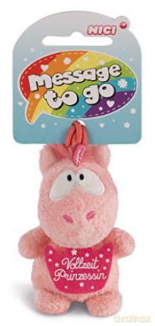 NICI zawieszka Jednorożec Merry Heart Vollzeit Prinzessin 8 cm w.