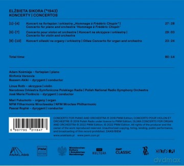 Elżbieta Sikora: Concertos [CD]