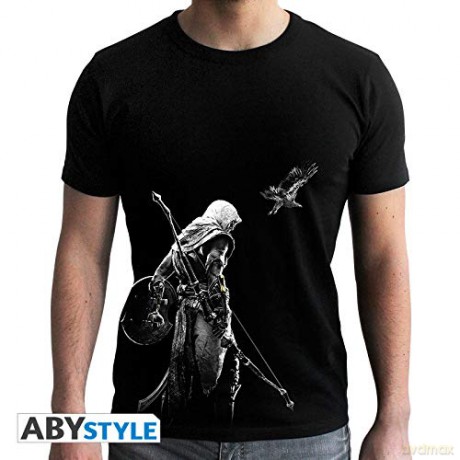 ASSASSIN'S CREED - Tshirt - Bayek - man SS black - new fit