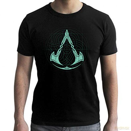 ASSASSIN'S CREED - Tshirt - Valhalla Crest - man SS black - new fit