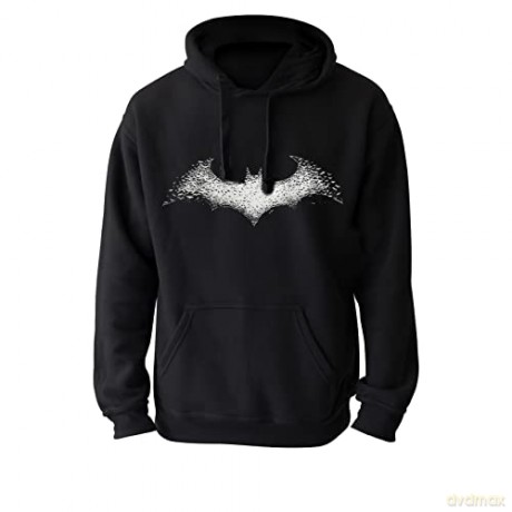 DC COMICS - Sweat - Batman Logo man without zip black