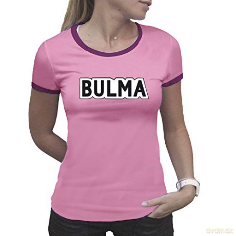 DRAGON BALL - Tshirt Bulma woman SS pink - premium
