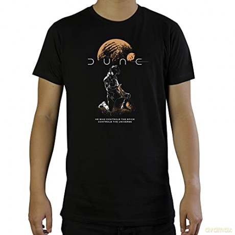 DUNE - Tshirt He who controls the spice... man SS black - basic