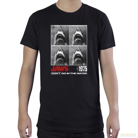 JAWS - Tshirt Don't go in the water man SS black - basic