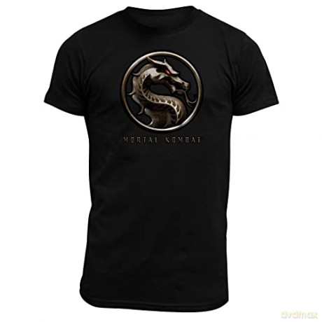 MORTAL KOMBAT - Tshirt Logo man SS black - basic