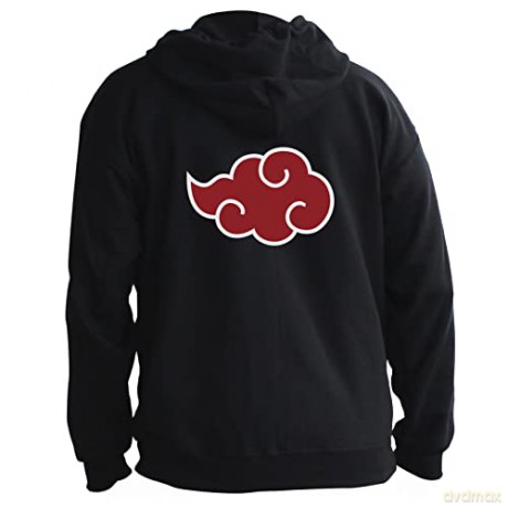 NARUTO SHIPPUDEN - Hoodie - Akatsuki man black