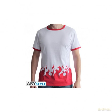 NARUTO SHIPPUDEN - Tshirt 4th Hokage man SS white - premium
