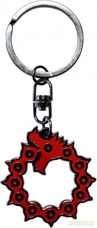 THE SEVEN DEADLY SINS - Pck Wallet + Keyring Emblem