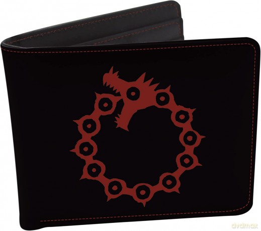 THE SEVEN DEADLY SINS - Pck Wallet + Keyring Emblem