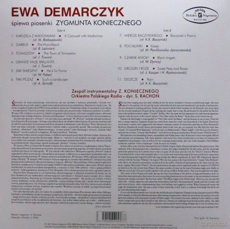 Ewa Demarczyk: Ewa Demarczyk Śpiewa Piosenki Zygmunta Koniecznego (Limited) (Red) [Winyl]
