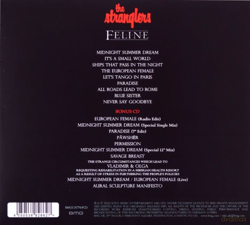 The Stranglers: Feline (Deluxe) [2CD]