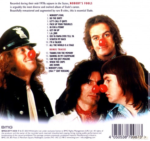 Slade: Nobody's Fools [CD]