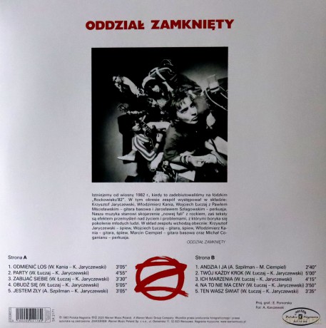 Oddział Zamknięty: Oddział Zamknięty (White) [Winyl]