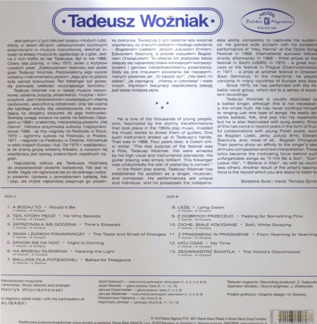 Tadeusz Woźniak: Tadeusz Woźniak (Blue) [Winyl]