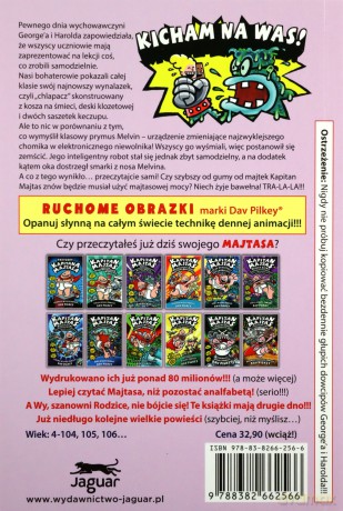 Kapitan Majtas Wielka Bitwa - Dav Pilkey [KSIĄŻKA]