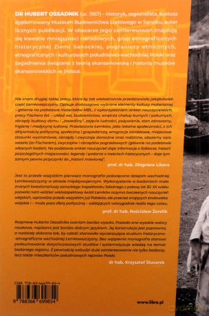 Między Osławą a Jasiołką. Łemkowszczyzna Wschodnia w latach 1918-1939. Studium historyczno-etnograficzne - Hubert Ossadnik [KSIĄŻKA]