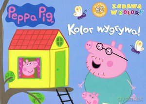 Peppa Pig Zabawa w kolory cz. 8 Kolor wygrywa! - Opracowanie zbiorowe [KSIĄŻKA]
