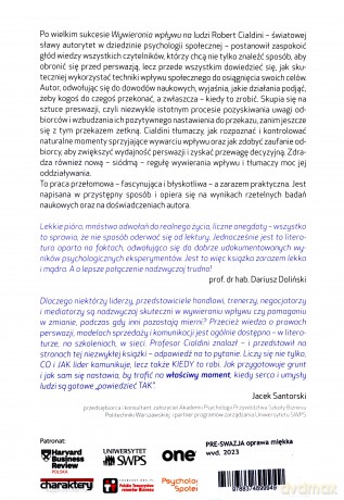Pre-swazja. Jak w pełni wykorzystać techniki wpływu społecznego (oprawa miękka) - Robert Cialdini [KSIĄŻKA]