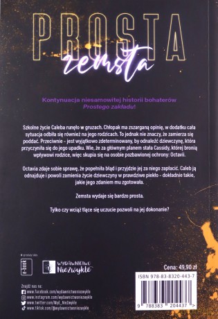 Prosta zabawa (Tom 2) Prosta zemsta - Agata Polte [KSIĄŻKA]