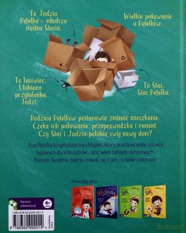 Staś Pętelka. Przeprowadzka - Barbara Supeł [KSIĄŻKA]