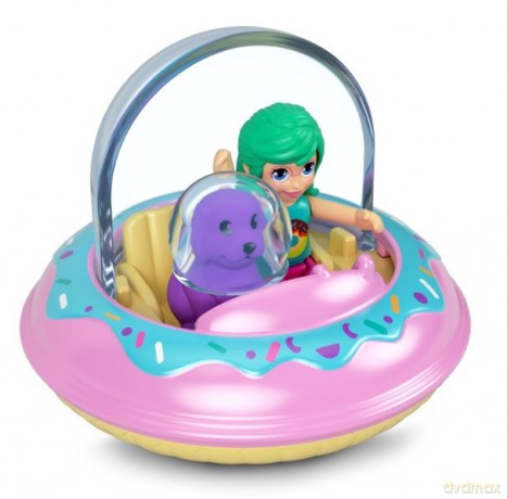 Polly Pocket Pollyville Autko Pączek [FIGURKA]