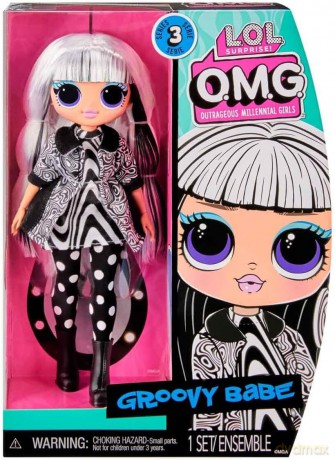 Lalka L.O.L. Surprise OMG HoS S3 Groovy Babe