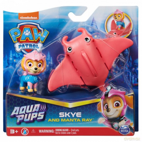 Psi Patrol Aqua Skye z akcesorium [FIGURKA]