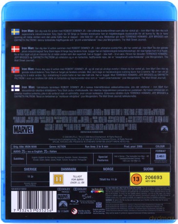 Iron Man 1-2 [2xBlu-Ray]