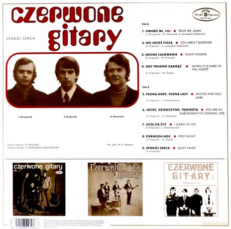 Czerwone Gitary: Spokój Serca (Color) (Limited) [Winyl]