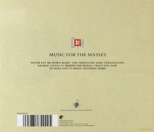 Depeche Mode: Music For The Masses [CD]