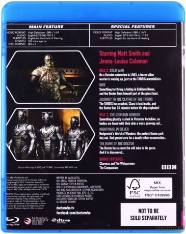 Doctor Who Season 7 Part 2B [Blu-Ray]