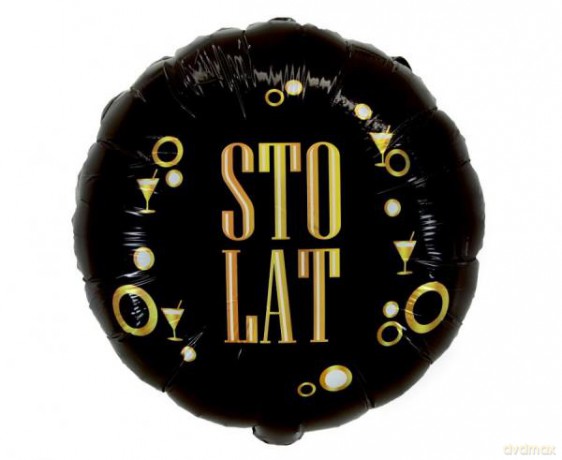 Balon foliowy Sto Lat (B&G Party), 18 FG-OSLK
