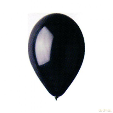 Balony G110 pastel 12 - czarne/ 100 szt. G110/14