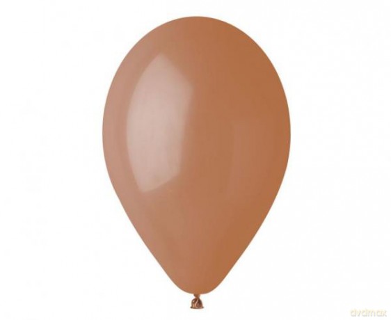 Balony G110 pastel 12 - kawowe 76/ 100 szt. G110/76