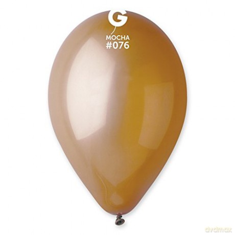 Balony G110 pastel 12 - kawowe 76/ 100 szt. G110/76