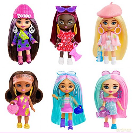 Barbie Lalka Extra Mini Minis HLN44 p4