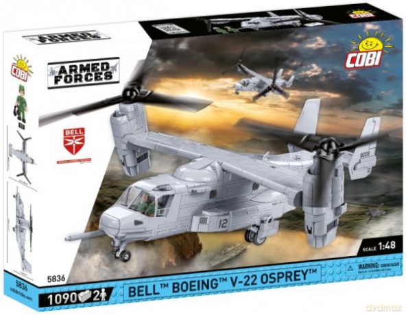 COBI 5836 Armed Forces Bell Boeing V-22 Osprey 1090 klocków [KLOCKI]