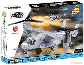 COBI 5836 Armed Forces Bell Boeing V-22 Osprey 1090 klocków [KLOCKI]