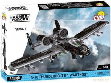 COBI 5837 Armed Forces Samolot A10 Thunderbolt II 633 klocków [KLOCKI]