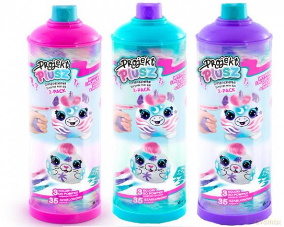 EP Projekt Plusz 2-pack Plusze z akcesoriami w tubie 09413